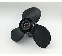 QASULER 10.3x13 15hp-35hp, for hélices Johnson, hélices en Aluminium cannelée à 14 Dents, for hélices de Bateau Johnson Hélice de Moteur de Bateau