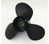 QASULER 11 3/8x14 35hp-50hp, for hélices BRP hélices en Aluminium cannelée à 13 Dents, for Accessoires de Bateau BRP hélices Marines Hélice de Moteur de Bateau