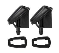 QASULER 2 pièces Lot buse de Jet lave-glace d'essuie-glace avant, for MINI, Cooper One R50 R52 R53 61667061614 61667061611 jet Buse de lave-glace