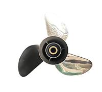 QASULER 3x14 1/4x21 150HP-300HP, for hélices Johnson hélice en Acier 15 Dents Accessoires de Bateau Marin hélices Marines Hélice de Moteur de Bateau