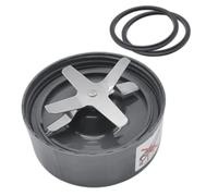 QASULER 600/900W Juicer remplacement Extracteur croisé acier inoxydable, pour Blade Base, pour mélangeur, pour Inclure 6 Fins, pour Pièces Base de lame de mixeur