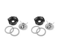 QASULER Accessoires de mélangeur AD-2X compatibles avec la Base lames Oster, for pièces rechange Osterizer Couvercle de lame de mixeur