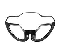 QASULER Accessoires de Modification couvercle bouton volant cadre voiture, for Ford, EVOS Autocollant décoratif pour volant