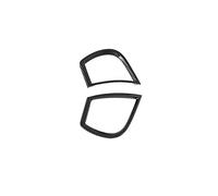QASULER Accessoires de voiture Garniture intérieure Couvercle sortie climatisation latérale Décoration AC automobiles, for Kia, Seltos 2019 2020 Garniture de grille d'aération de voiture