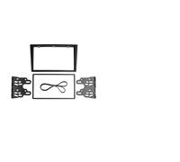 QASULER Autoradio Fascia Double 2 Din, for Opel, for, C Agila, for Astra, G, for Combo, Vivaro Tigra Omega B Dash Kit Ame Tereo Panneau Lunette Cadre de Panneau d'autoradio(173x98mm)