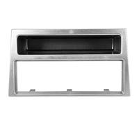 QASULER Autoradio stéréo 1 DIN avec Lecteur DVD et Panneau Audio, Finition AME, for Opel, Agila, Tigra, Astra, Cadre de Panneau d'autoradio