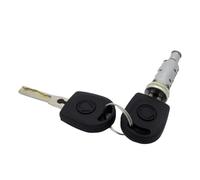 QASULER Barillet de Serrure avec 2 clés, 1 pièce, for VW, for Golf 4 IV MK4 A6, for Skoda, Fabia, for Polo, 9N, for Seat, for Passat, côté Gauche et Droit Cylindre de Serrure de Porte autom