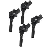QASULER Bobine d'allumage 04e905110e Bobines, for Skoda, for Yeti, for Citigo, for Octavia, for Rapid, for accessoires Spaceback Pack de bobines Bobine d'allumage(BLACK Rear right)