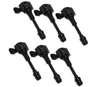 QASULER Bobine d'allumage 22448-Al615, for NISSAN, for 350z Z33 3.5, for Maxima, for Murano, for Pathfinder, for Quest, for Skyline, for Teana J31/32 Pack de bobines Bobine d'allumage(BLACK Onecolor)