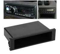 QASULER Boîte de Rangement for autoradio 1 DIN, Organiseur intérieur for, Cruze, Mercedes, Benz, Chevrolet, Accessoires universels Cadre de Panneau d'autoradio