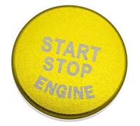 QASULER Boîtier d'anneau d'arrêt de démarrage d'allumage moteur voiture, for, F20 F21 F30 F31 F10 couvercles commutateur décoration bouton Autocollant décoratif pour démarrage par bouton-po