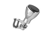 QASULER Bouton de Commande de manœuvre de Volant de Bateau de canoë de Kayak d'acier Inoxydable 316 Marin Yacht Dinghy Gouvernail de Bateau