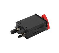 QASULER Bouton de feux détresse 8L0 94 509M, remplacement modification, for 09 1996-07 2001, sans tracas avec Fla Light, car permet un interrupteur non destructif Interrupteur de feux de détresse