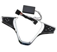 QASULER Bouton de régulateur de vitesse de voiture, for Chevrolet, for Cruze, 2015 2016 2017 2018, accessoires de style de voiture, bouton de commande multifonction au volant Kit de commutateurs au vo