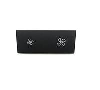 QASULER Bouton de Volume de Ventilation de climatisation de Tableau de Bord, for BMW, série 1 X1 3 E90 E91 E92 E93 E84 E87 64119344143 Cache-aérateur de Voiture