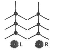 QASULER Brosse latérale de remplacement, for Anker, Eufy RoboVac 10 T2100 Robot aspirateur pièces rechange accessoires Pièces détachées pour robots aspirateurs domestiques