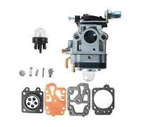 QASULER Carburateur de débroussailleuse 43CC Cg430 40F-5, coupe gazon avec Kits réparation N0HB Kit carburateur