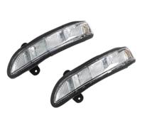 QASULER Clignotant, indicateur de rétroviseur latéral, pour mercedes-benz W211 W221 W219 E320 E350 E550 S600 S550 S63 S65 2007 - 2010, 2198200621 Indicateur de rétroviseur extérieur (1 (1 Pair)