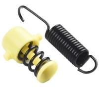 QASULER Clip de pédale d'embrayage Kit de ressorts de rappel de pédale d'embrayage, avec Construction en plastique et en métal, 2 pièces de rechange, pour Focus, pour Ii 04-12