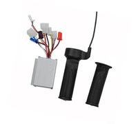 QASULER Contrôleur de Brosse for vélo électrique, Ensemble de poignées antidérapantes for accélérateur, for Circuit de Dissipation de Chaleur for Contrôleur ESC(Black 36V 1000W)