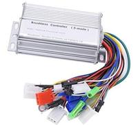 QASULER Contrôleur de Moteur de Vitesse sans balais for vélo électrique 350 W, contrôle Sensible, for vélo électrique, Scooter électrique (36 V-48 Contrôleur ESC
