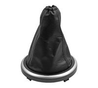 QASULER Couvercle de botte guêtre pommeau levier vitesse voiture, for Ford, for Fiesta, MK6 Fusion Transit Connect 2002-2008 collier boîtier Soufflet de boîte de vitesses pour voiture(BLACK Case Only)