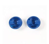QASULER Couvercle de bouton commutateur toit voiture ABS, for Jeep, Wrangler JK 2007 Up accessoires décoration intérieure style Garniture de grille d'aération de voiture(Blue)