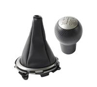 QASULER Couvercle de guêtre pommeau levier vitesse voiture à 5 vitesses, for JAZZ, collier boîtier démarrage manuel 2009 - 2015 Soufflet de boîte de vitesses pour voiture(BLACK 2pcs)