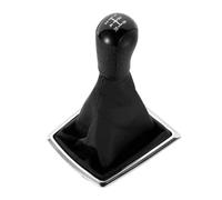 QASULER Couvercle de pommeau levier vitesse, for Ford, for Focus, 2, for Mondeo, MK2 2005-2008, style voiture, guêtre, étui démarrage Soufflet de boîte de vitesses pour voiture(BLACK Black)