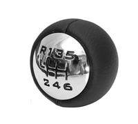 QASULER Couvercle de pommeau levier vitesse voiture 5/6 vitesses, for 307 308 3008 407 5008 807, for Partner, B9 TEPEE, for citroën, C3 C4 C8 Soufflet de boîte de vitesses pour voiture(BLACK 6 Speed)