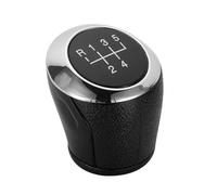 QASULER Couvercle de pommeau levier vitesse voiture 5/6 vitesses, for Chevrolet, Aveo Sonic T300 2013-2017 24108036 MT remplacement la tête Soufflet de boîte de vitesses pour voiture(BLACK 5 Speed)
