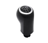 QASULER Couvercle de pommeau levier vitesse voiture 5/6 vitesses, for Opel, for Vauxhall, Astra H 2005-2009 stylo bâton guêtre botte Soufflet de boîte de vitesses pour voiture(BLACK Shift knob)