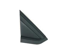 QASULER Couvercle de rétroviseur Avant Gauche Droit, Garniture de fenêtre de Quart, Plaque Triangulaire 9647011377 9647011277, for citroën, for C4 1.6D 2004 - 2010 Cache Triangle de rétroviseur(Black