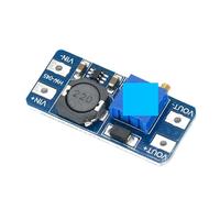 QASULER DC Adjustable Boost Module 2a Boost Plate Tep Up Module with Micro B 2v 24v to 5v 9v 12v 28v Mt3608 Module survolteur de Tension de Module de Puissance(Mt3608)