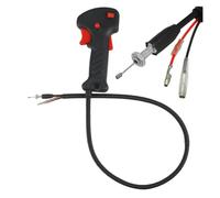 QASULER Débroussailleuse poignée interrupteur accélérateur déclencheur câble débroussailleuse coupe gazon tondeuse à gazon bouton d'alimentation Interrupteur de poignée d'accélérateur