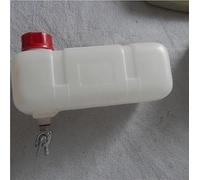 QASULER Ensemble de réservoir carburant 1E43F 1L, for chinois 1E40F 1E45F 142F 168F plus pilonneuses 2T avec capuchon en maille, robinet valve Couverture de carburant pour engins de chantier