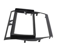 QASULER Façade d'autoradio 9 Pouces 2DIN ABS for Tableau de Bord A6 C5, Lecteur DVD vidéo, Panneau de Montage Ame Cadre de Panneau d'autoradio