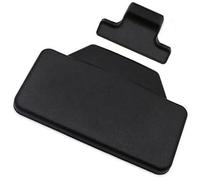 QASULER, for Benelli TRK 251 TRK502 TRK502X Ensemble de Valise supérieure de Moto en Aluminium Dossier Coussin boîtier supérieur + Bras arrière accoudoir Passager Barre d'appui pour Moto(Black P)