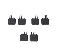 QASULER For Porsche, for CAYENNE, 2011-2016 Kit de réparation de clip de sortie d'aération de climatisation centrale avant de voiture à installation rapide Grille D'aération Pour Voiture(Front No.1 1p