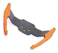 QASULER for ZONTES, ZT125-U 125U 125 U1 155U 155U1 Moto CNC Poignées de Passager Poignée Réservoir Barre d'appui Accoudoir Barre d'appui pour Moto(Black J)