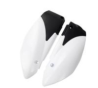 QASULER Garde-boue arrière gauche et droit for moto de course, Kit carénage garde-boue TTR110 TTR 110 TTR125 chinois Kit de carrosserie de carénage complet de moto(White)