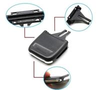 QASULER Grille d'aération de tableau bord avant voiture, sortie climatisation for Boxster for Cayman 981 2012-2016 98155213104 Clip pour grille d'aération de voiture