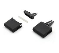 QASULER Grille d'aération de tableau bord gauche droite, Kit réparation Clip sortie grille climatiseur arrière, for MACAN, 2018 2019 2020 2021 2022 Clip pour grille d'aération de voiture