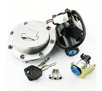 QASULER Interrupteur d'allumage de motos for CBR929 ST1300 CB1300F CB1300S CB400 CBR1100XX VTR1000 CBR900RR, capuchon for siège, jeu de verrouillage à clé Interrupteur d'allumage pour moto