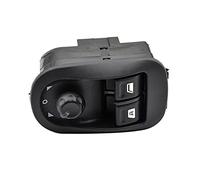 QASULER Interrupteur de commande vitre électrique 6554 WA, for Peugeot, 206 CC 206SW Berline 306 2007-2016 Bouton du tableau de bord de voiture