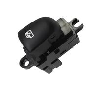 QASULER Interrupteur de fenêtre Interrupteur de fenêtre Bouton de lève-vitre électrique, for Nissan, for X-Trail, T32, for Qashqai, Interrupteur de Commande Interrupteur de lève-vitre(Black Single)