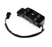 QASULER Interrupteur de vitre électrique côté conducteur, for, Classe G G550 G55 AMG 2002-2010 4638202210 Bouton du tableau de bord de voiture