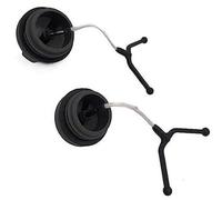 QASULER Jeu de bouchons de remplissage de réservoir d'essence, for Husqvarna, 61 66 272 268 42 266, for JONSERED, série 600 à partir de 1985, pièces de tronçonneuse Réservoir de carburant pour débrous