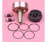 QASULER Jeu de Segments de Piston à Ressort, Tambour d'embrayage à 7 Dents, GX25 GX 25, débroussailleuse, Tondeuse à Gazon, 4 Temps, Petite pièce de Moteur Tambour d'embrayage