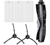 QASULER Kit d'accessoires de nettoyage for aspirateur robot N2, brosse rotative et filtres de rechange Kit de remplacement pour aspirateur